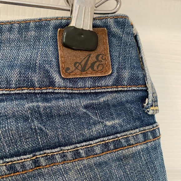 *Vintage AMERICAN EAGLE cropped low rise jeans - Picture 4 of 10